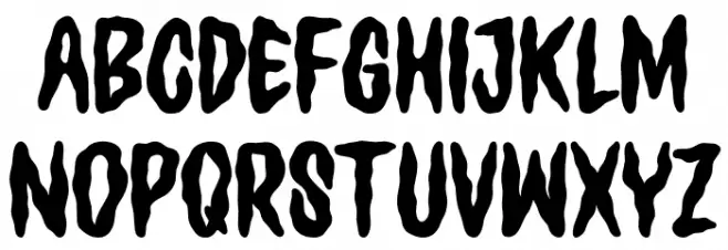 Ghoulies Polices MINUSCULES