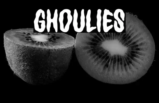 Ghoulies Font examples