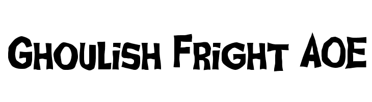 Ghoulish Fright AOE  Descarca Fonturi Gratis
