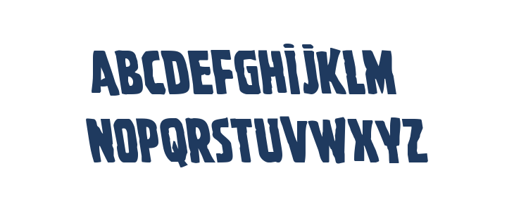 Ghoulish Intent Leftalic Lowercase