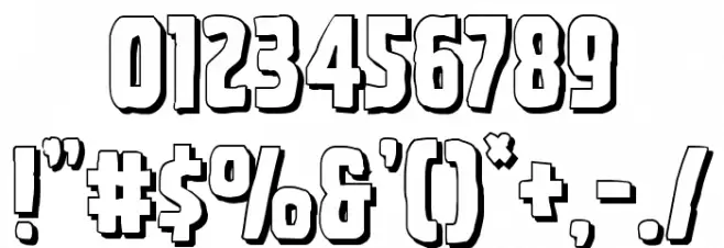 Ghoulish Intent Shadow خط محارف أخرى