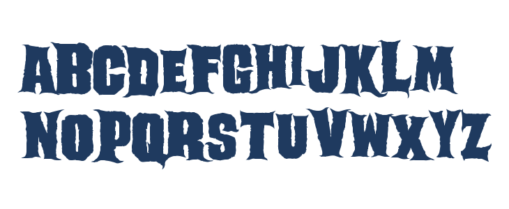 Ghoulish Lowercase