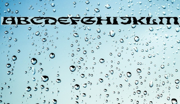 GhoulyBooly Font examples