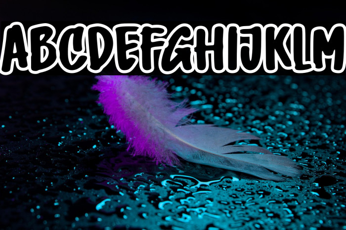 GhoustOutline-Regular Example 3