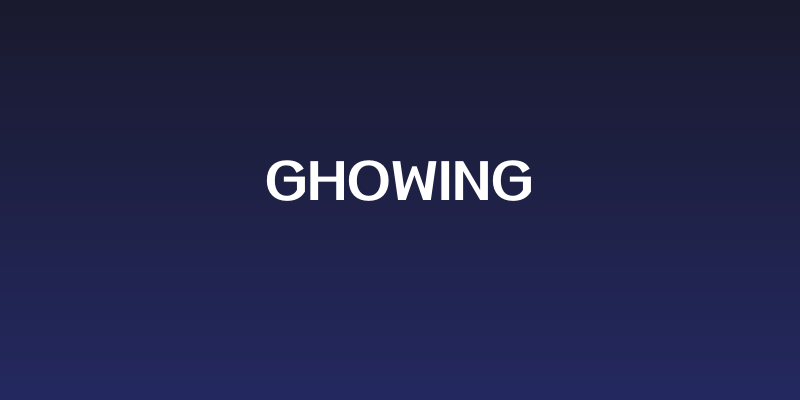 Ghowing Social Header