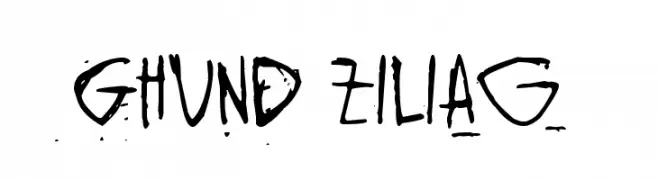 Ghund Ziliag  免费字体下载