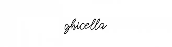 ghicella  免费字体下载