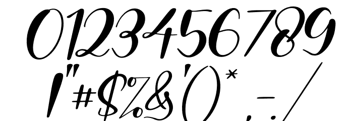 ghisel honey Italic Font OTHER CHARS