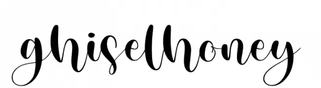 ghisel honey  Frei Schriftart Herunterladen