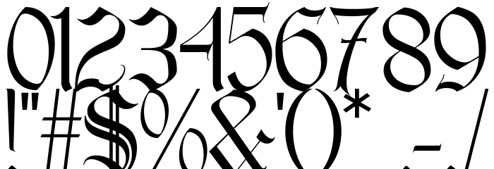 ghosthey Regular Font OTHER CHARS