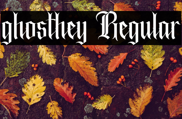 ghosthey Regular Example 2