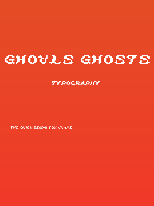 ghouls ghosts and goblins Poster