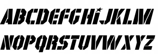 GI Colton Italic Шрифта ВЕРХНИЙ