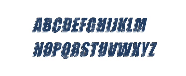 GIANTS ITALIC PERSONAL USE Bold Italic Lowercase