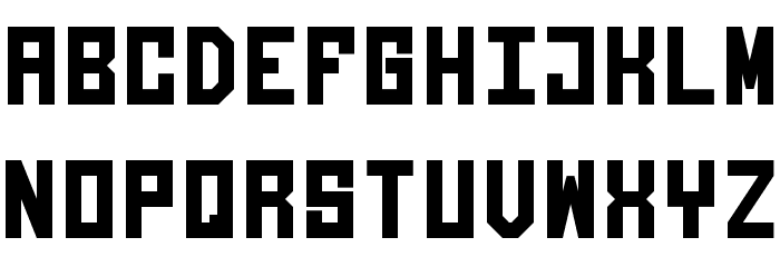 GIANTYPO Font LOWERCASE