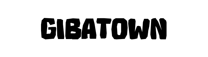 GIBATOWN  font caratteri gratis