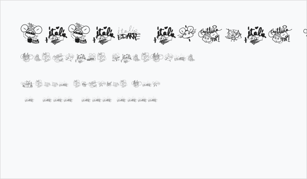 GIGIO ITALIA BIZARRE Business Card