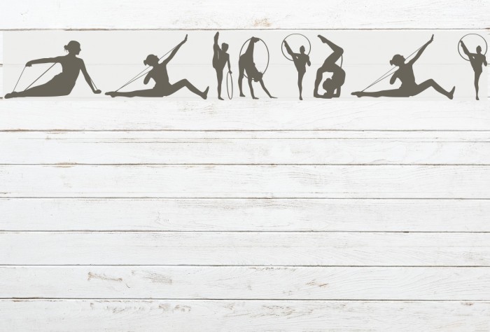GIMNASIA Font examples