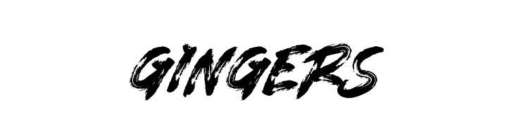 GINGERS  font caratteri gratis