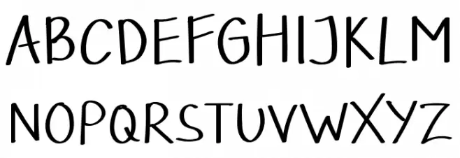 GIRAFFEA फ़ॉन्ट अपरकेस