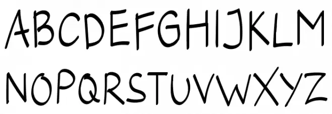 GIRAFFEA फ़ॉन्ट लोअरकेस