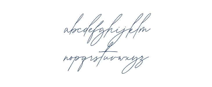 Gia Cristine Lowercase