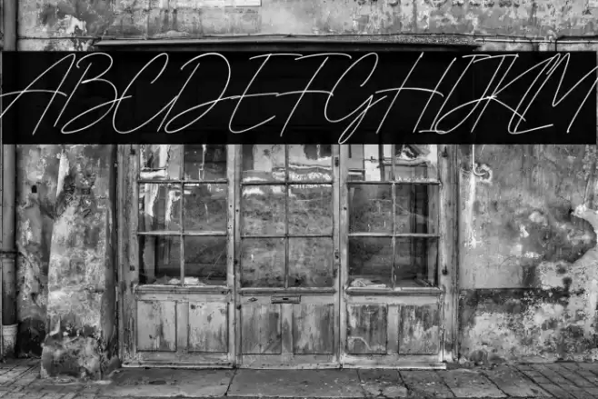 Gia Cristine Font examples