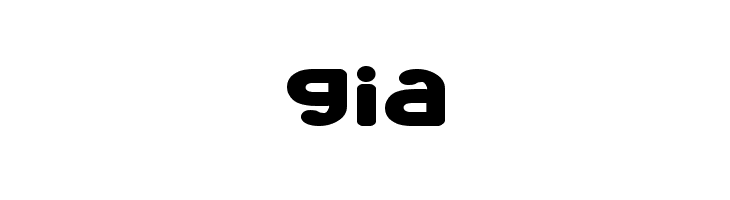 Gia  नि: शुल्क फ़ॉन्ट्स डाउनलोड