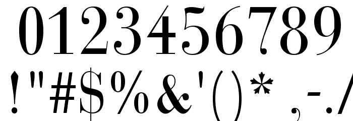 GiambattistaDueMille Font OTHER CHARS