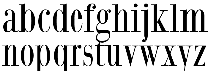 GiambattistaDueMille Font LOWERCASE