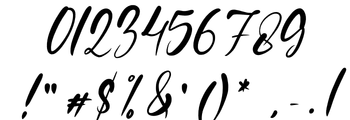 Gianella Font OTHER CHARS
