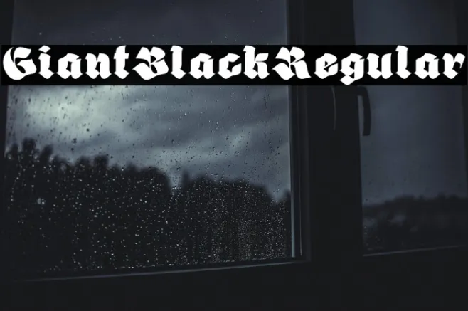 Giant Black Regular Example 2
