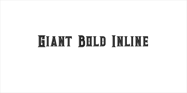 Giant Bold Inline Logo