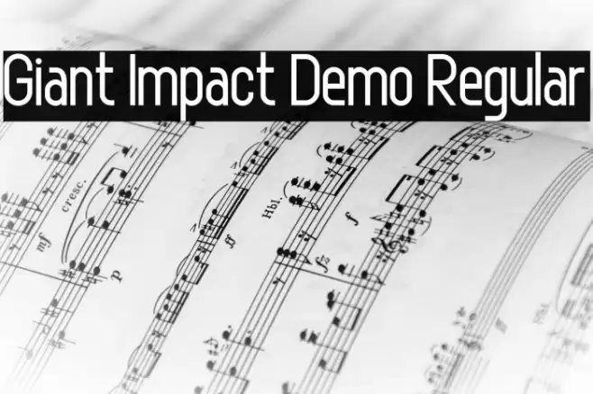 Giant Impact Demo Regular Polices examples