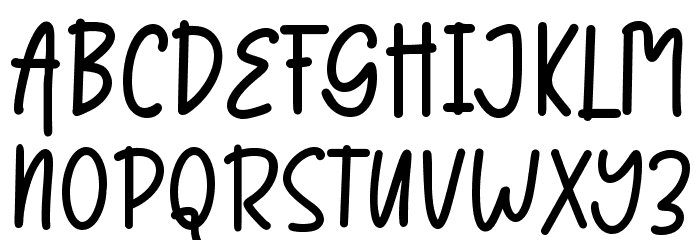 Giant Oranges Font UPPERCASE