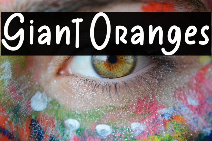 Giant Oranges Example 1