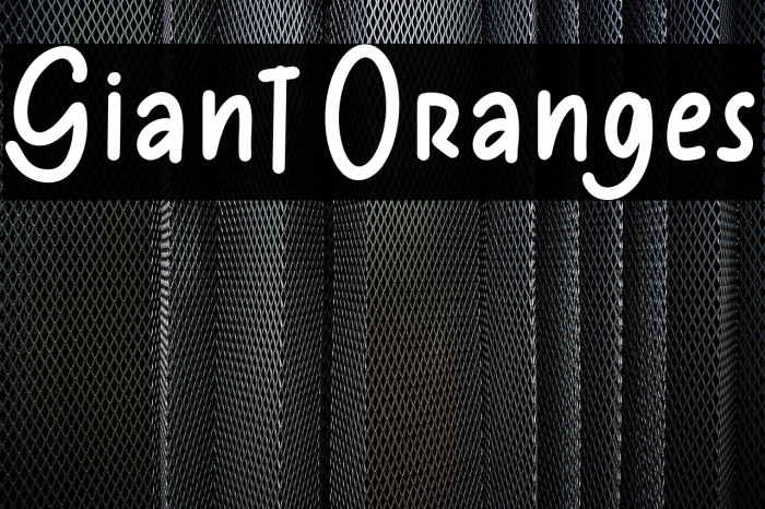 Giant Oranges Example 2