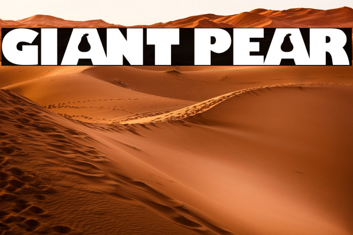 Giant Pear Example 3