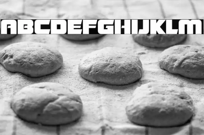 Giant Robots Font examples