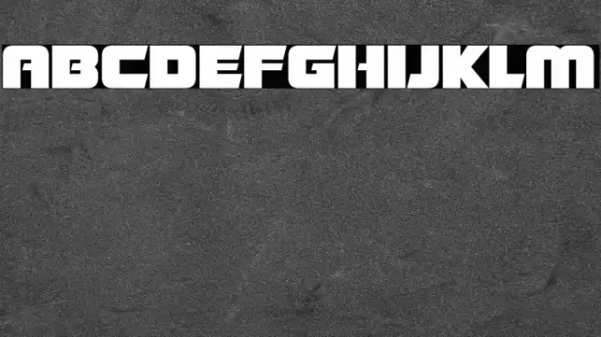 Giant Robots Font examples