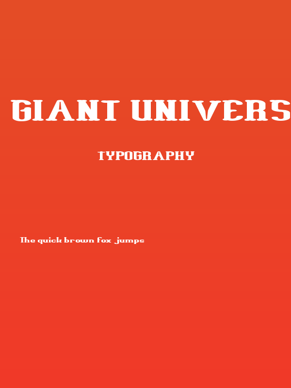 Giant Universe Poster