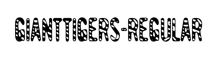 GiantTigers-Regular  Fuentes Gratis Descargar