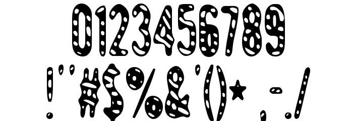 GiantTigers Font OTHER CHARS