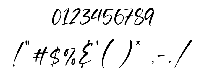 Giantboat Font OTHER CHARS