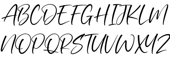 Giantboat Font UPPERCASE