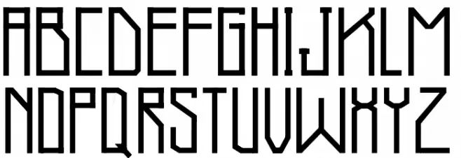 Giantis-Demo Schriftart Groß