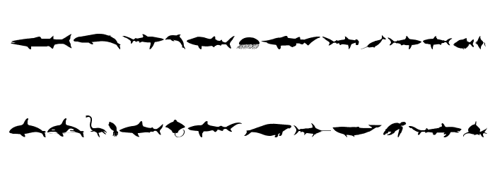 Giants of the Sea Font LOWERCASE
