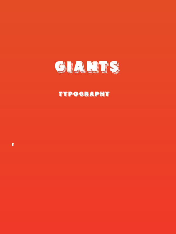 Giants Poster