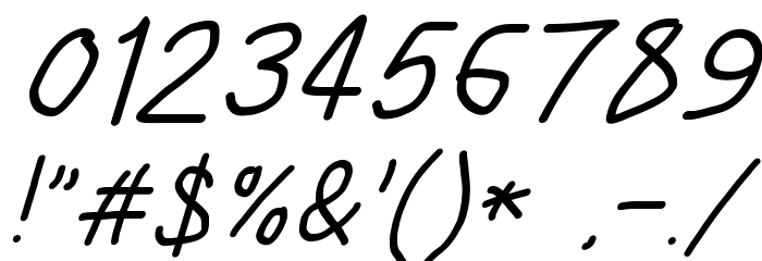 Gib Italic Font Plox Font OTHER CHARS