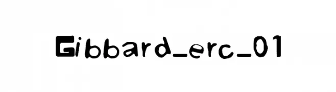 Gibbard_erc_01  免费字体下载